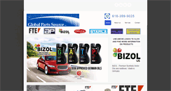 Desktop Screenshot of globalpartssource.com